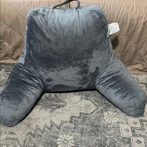 NWOT Ziraki Plush Shredded Foam Reading Relax Pillow for Bed Rest, Arm